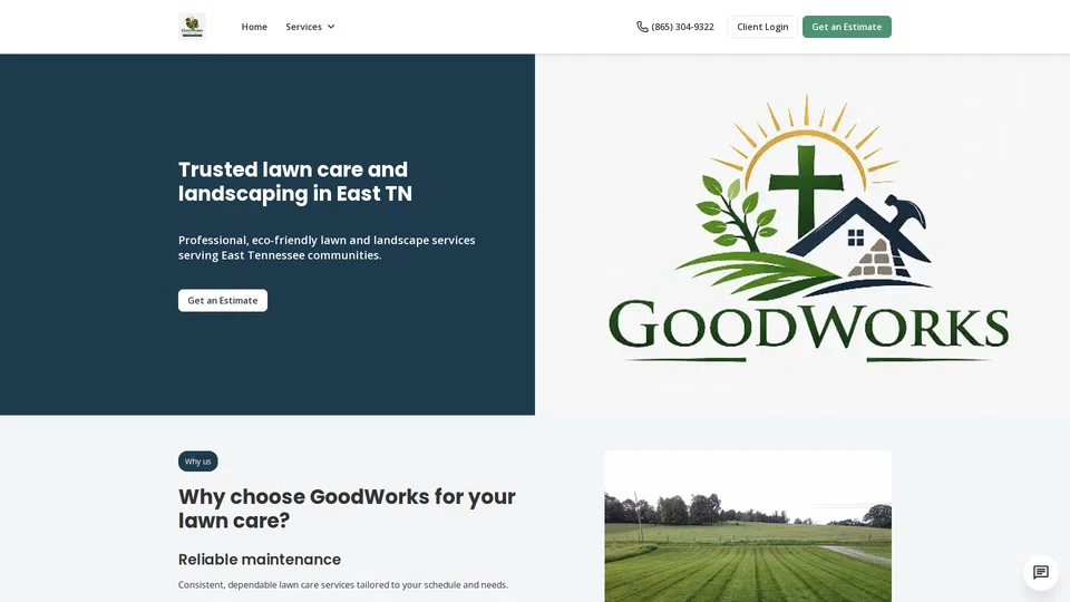 Homepage snapshot at launch