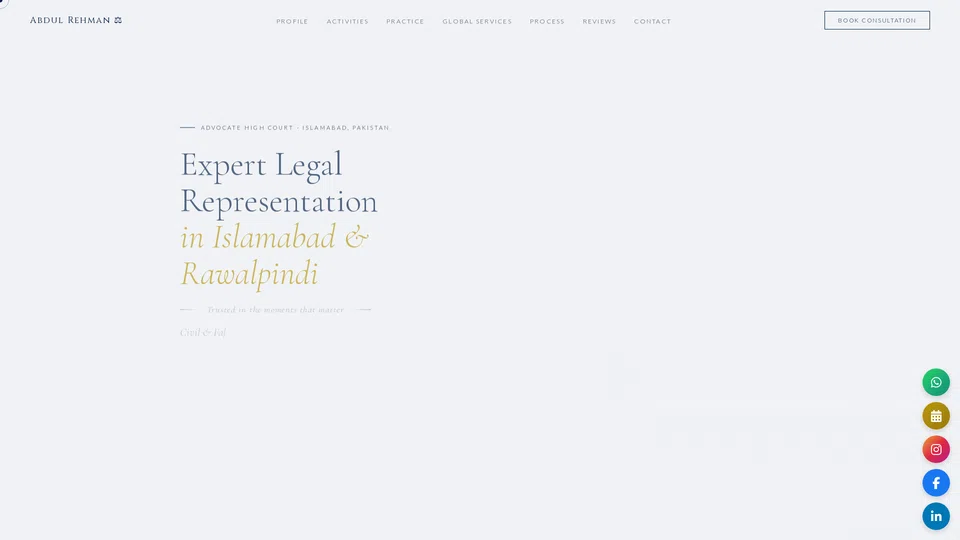Homepage snapshot at launch