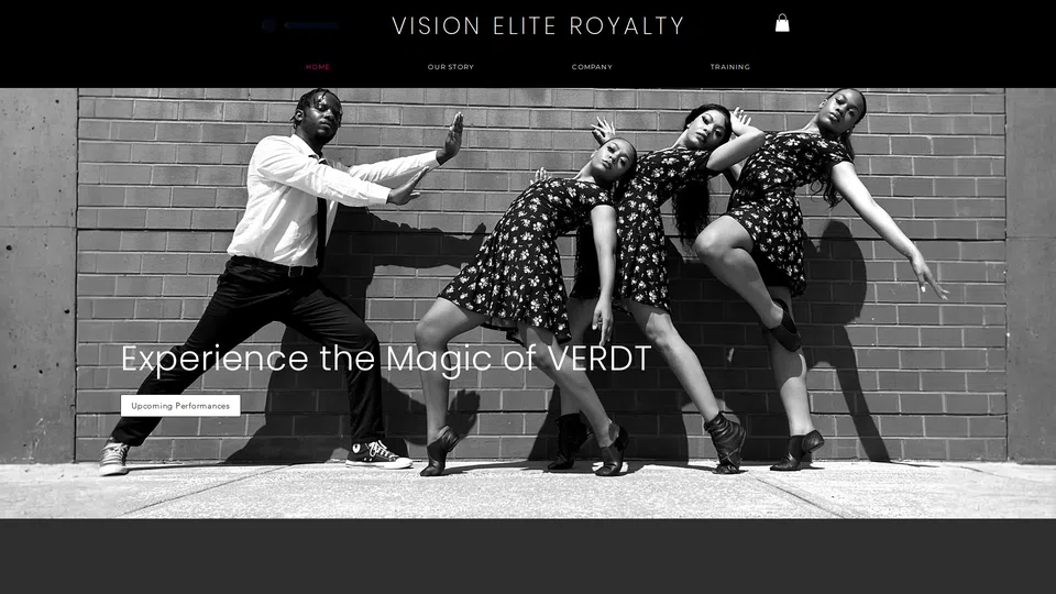 Homepage snapshot at launch