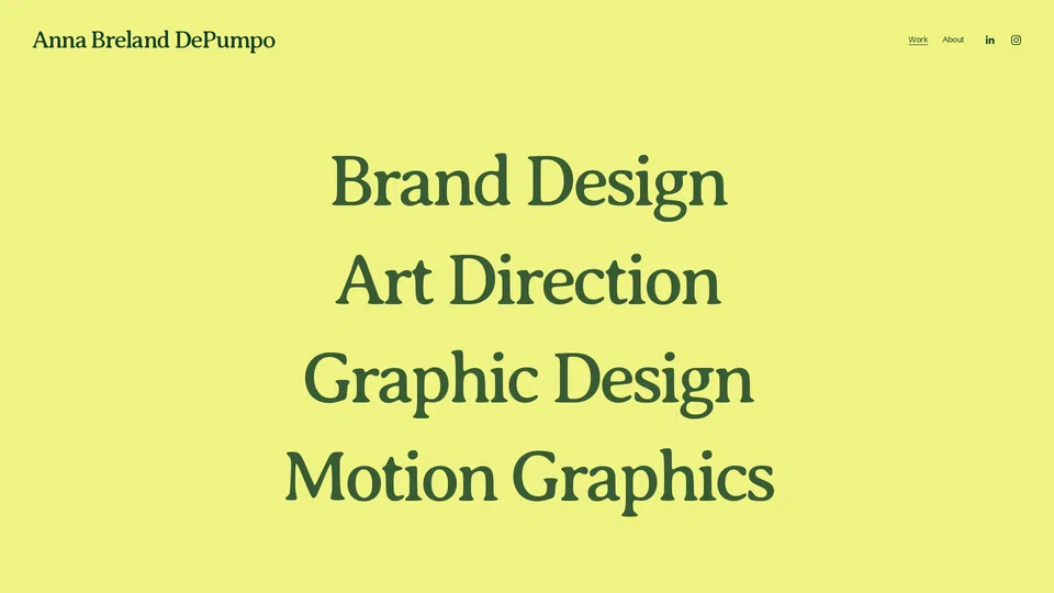 Homepage snapshot at launch