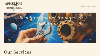 Thumbnail of aphelionplumbing.com