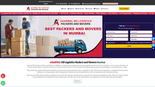 Thumbnail of agarwalmdlogistics.com