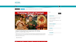 Thumbnail of arifeditz.com