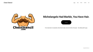 Thumbnail of cheststencil.com