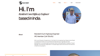 Thumbnail of sanjaymanojsingh.com