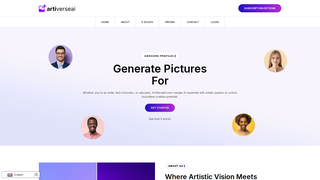 Thumbnail of artiverseai.com