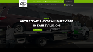 Screenshot of harpersautorepairandtowing.com