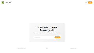 Thumbnail of mikegruszczynski.com