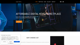 Thumbnail of low-keys.com