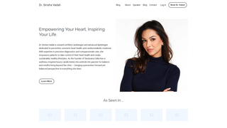 Thumbnail of sirishavadali.com