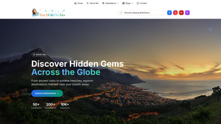 Screenshot of rachonthego.com