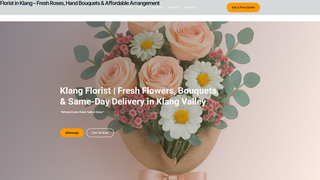 Thumbnail of klangflorist.com
