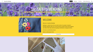 Thumbnail of sassafrasmending.com