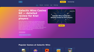 Thumbnail of galacticwins-nz.com