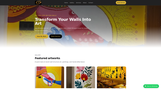 Screenshot of thecpartstudio.com