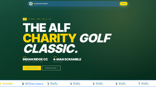 Screenshot of alegforeverfoundation.com