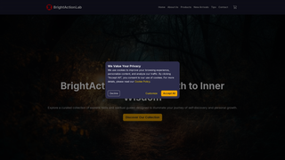 Thumbnail of brightactionlab.com