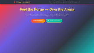 Thumbnail of thrillforgearena.com