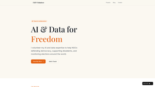 Screenshot of federicobindi.com
