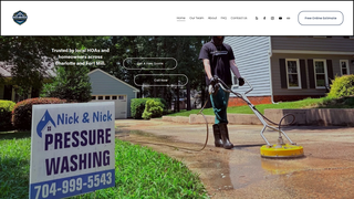 Thumbnail of nickandnickpressurewashing.com