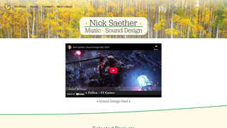 Thumbnail of saethersounds.com