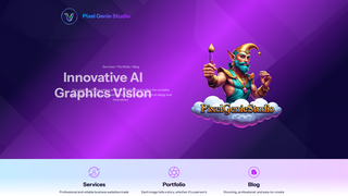 Thumbnail of pixelgeniestudio.com