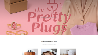 Thumbnail of theprettyplugs.com