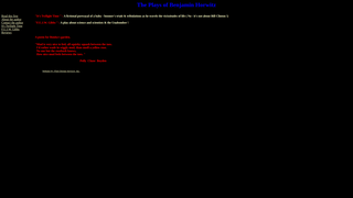 Thumbnail of benjaminhorwitz.com