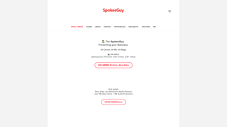 Thumbnail of spokesguy.com