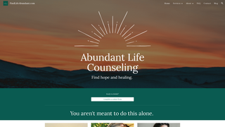 Thumbnail of findlifeabundant.com