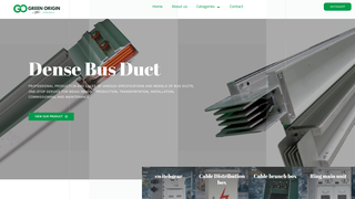 Screenshot of greenorigin-elec.com