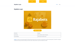 Thumbnail of rajabetsx.com