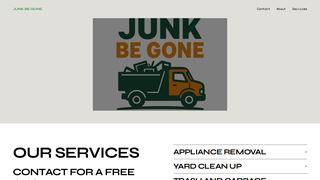 Thumbnail of junkbegonegb.com