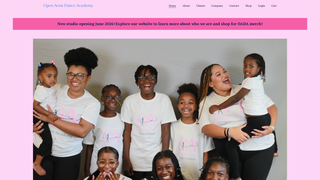 Thumbnail of openarmsdancenc.com