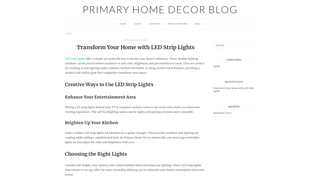 Thumbnail of primaryhomedecorblog.com