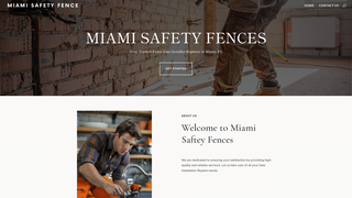 Thumbnail of miamisafetyfences.com