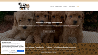 Thumbnail of happypawsdoodle.com