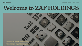 Thumbnail of zaf-holdings.com