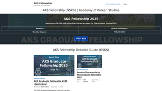 Thumbnail of aksfellowship.com
