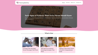 Thumbnail of parentingdailytips.com