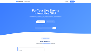 Screenshot of questionwall.com