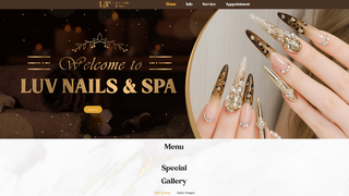 Thumbnail of luvnailsspa.com