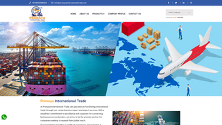 Thumbnail of pranayainternationaltrade.com