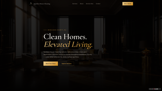 Screenshot of spotlesshousecleaning.org