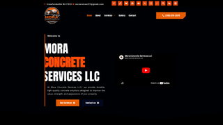Screenshot of moraconcreteservicesllc.com