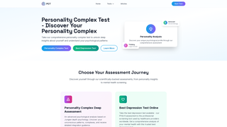 Thumbnail of personalitycomplextest.com