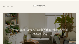 Screenshot of bestmolddog.com