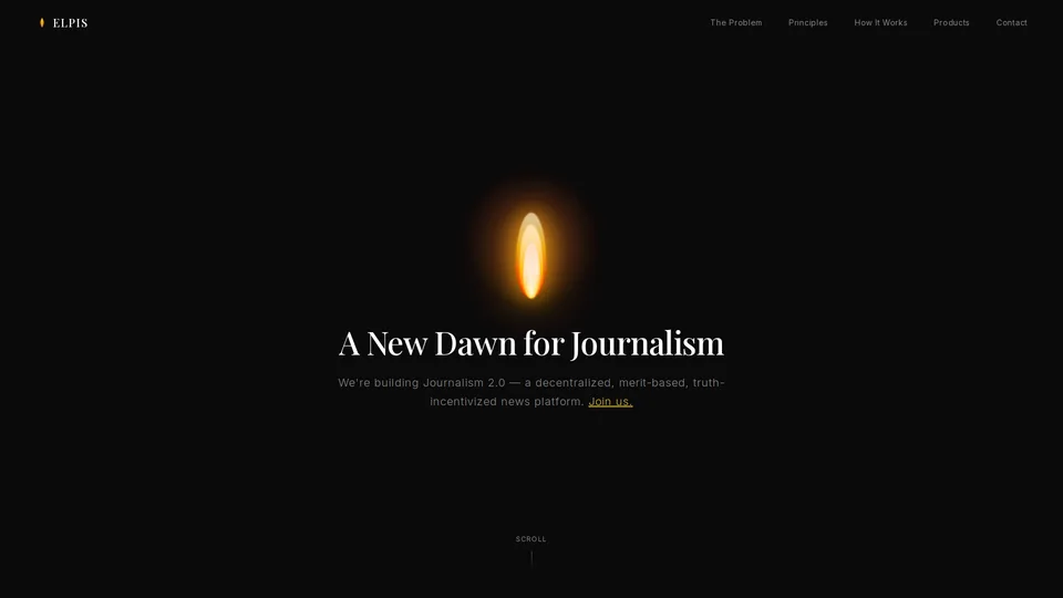 Screenshot of elpistruth.org