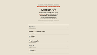 Screenshot of carsonaft.com