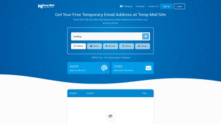 Thumbnail of tempmailsite.com